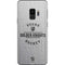 NHL Vegas Golden Knights Black Text Galaxy S9 Skin