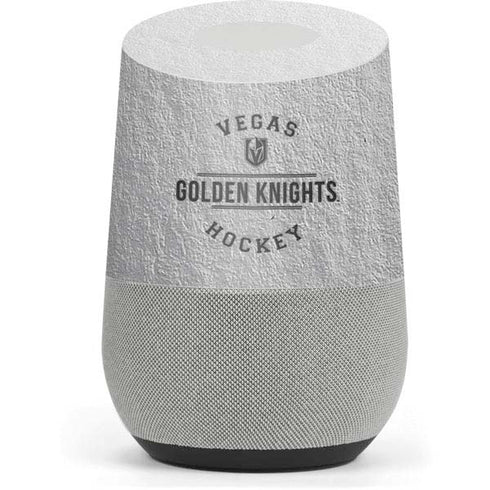 NHL Vegas Golden Knights Black Text Google Home Skin