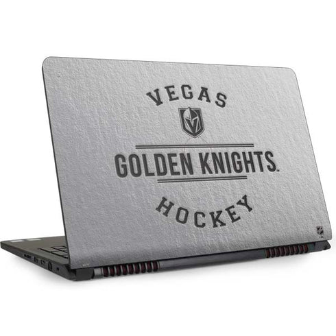 NHL Vegas Golden Knights Black Text Dell Inspiron Skin