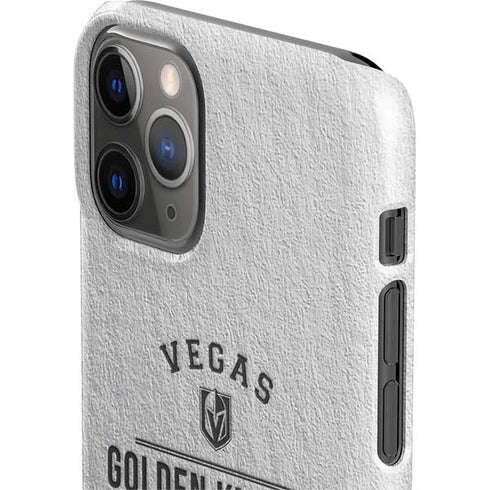 NHL Vegas Golden Knights Black Text iPhone 11 Pro Lite Case