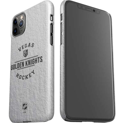 NHL Vegas Golden Knights Black Text iPhone 11 Pro Max Lite Case
