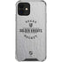 NHL Vegas Golden Knights Black Text iPhone 12 Mini Clear Case