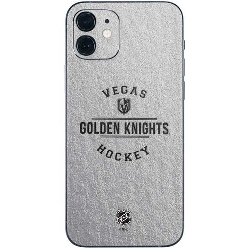 NHL Vegas Golden Knights Black Text iPhone 12 Mini Skin