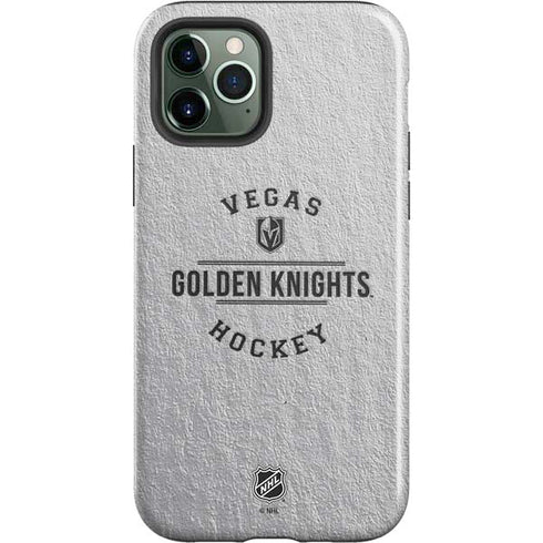 NHL Vegas Golden Knights Black Text iPhone 12 Pro Impact Case
