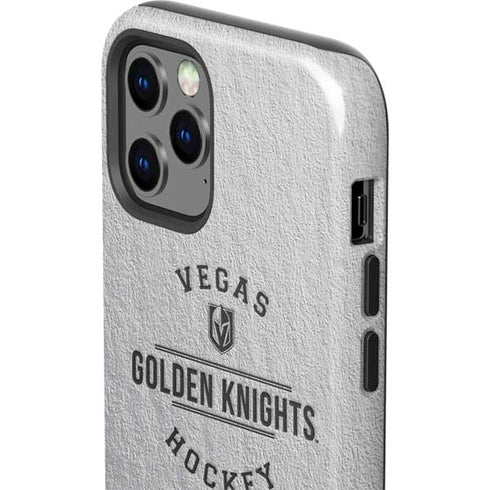NHL Vegas Golden Knights Black Text iPhone 12 Pro Max Impact Case