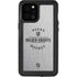 NHL Vegas Golden Knights Black Text iPhone 12 Pro Max Waterproof Case