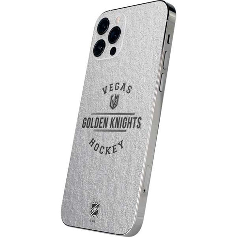 NHL Vegas Golden Knights Black Text iPhone 12 Pro Skin