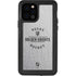 NHL Vegas Golden Knights Black Text iPhone 12 Pro Waterproof Case