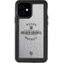 NHL Vegas Golden Knights Black Text iPhone 12 Waterproof Case