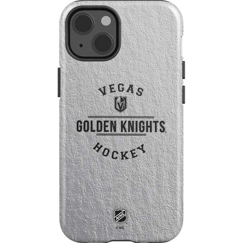NHL Vegas Golden Knights Black Text iPhone 13 Impact Case