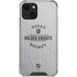 NHL Vegas Golden Knights Black Text iPhone 13 Mini Clear Case