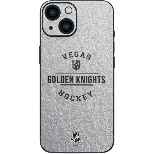 NHL Vegas Golden Knights Black Text iPhone 13 Mini Skin