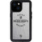NHL Vegas Golden Knights Black Text iPhone 13 Mini Waterproof Case
