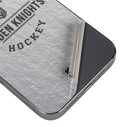 NHL Vegas Golden Knights Black Text iPhone 13 Pro Max Skin