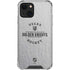 NHL Vegas Golden Knights Black Text iPhone 14 Clear Case