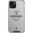 NHL Vegas Golden Knights Black Text iPhone 14 Plus Clear Case