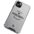 NHL Vegas Golden Knights Black Text iPhone 14 Plus Clear Case