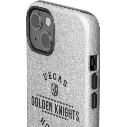 NHL Vegas Golden Knights Black Text iPhone 15 Impact Case