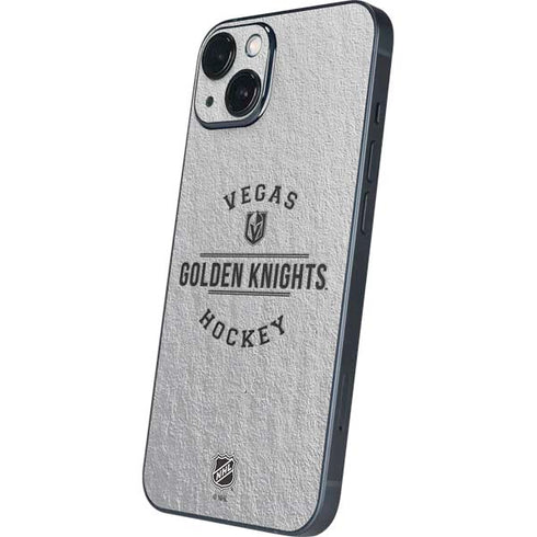 NHL Vegas Golden Knights Black Text iPhone 14 Plus Skin