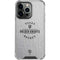 NHL Vegas Golden Knights Black Text iPhone 15 Pro Clear Case