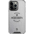 NHL Vegas Golden Knights Black Text iPhone 15 Pro Clear Case