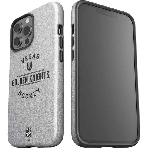 NHL Vegas Golden Knights Black Text iPhone 15 Pro Max Impact Case