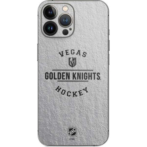 NHL Vegas Golden Knights Black Text iPhone 14 Pro Max Skin