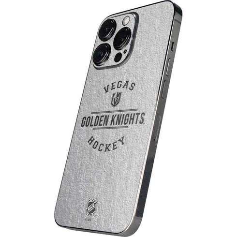 NHL Vegas Golden Knights Black Text iPhone 15 Pro Skin