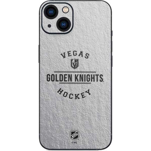NHL Vegas Golden Knights Black Text iPhone 14 Skin