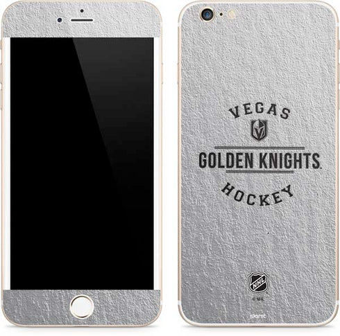 NHL Vegas Golden Knights Black Text iPhone 6/6s Plus Skin