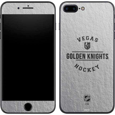 NHL Vegas Golden Knights Black Text iPhone 8 Plus Skin