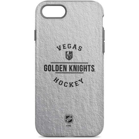NHL Vegas Golden Knights Black Text iPhone 8 Pro Case