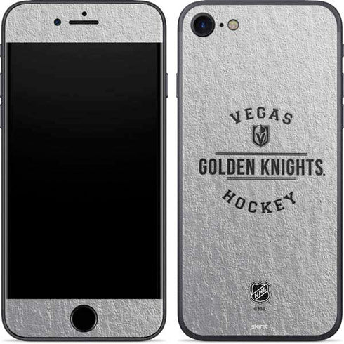 NHL Vegas Golden Knights Black Text iPhone 8 Skin