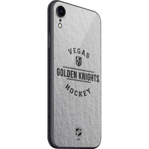 NHL Vegas Golden Knights Black Text iPhone SE (2nd & 3rd Gen) Skin