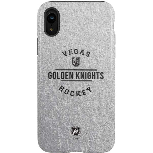 NHL Vegas Golden Knights Black Text iPhone XR Pro Case