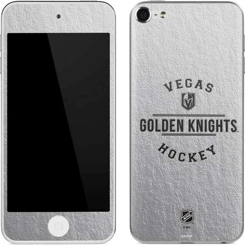NHL Vegas Golden Knights Black Text Apple iPod Skin