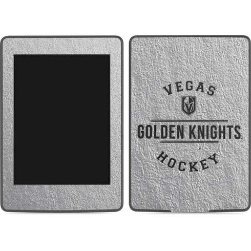 NHL Vegas Golden Knights Black Text Amazon Kindle Skin