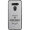 NHL Vegas Golden Knights Black Text LG K51/Q51 Clear Case