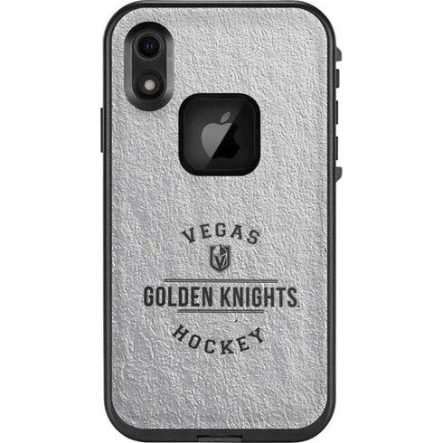 NHL Vegas Golden Knights Black Text LifeProof Fre iPhone Skin