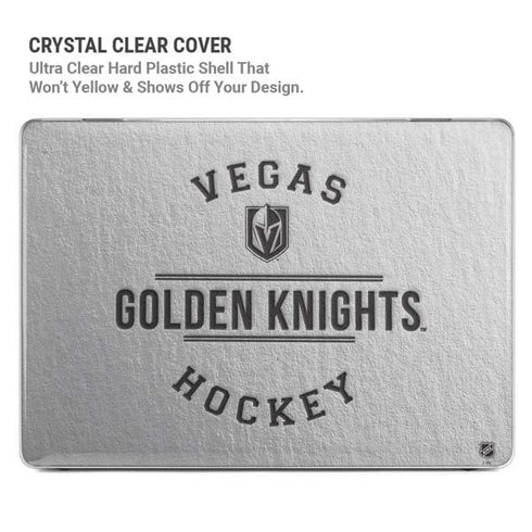 NHL Vegas Golden Knights Black Text MacBook Air 13in M1 (2021) Case plus Skin