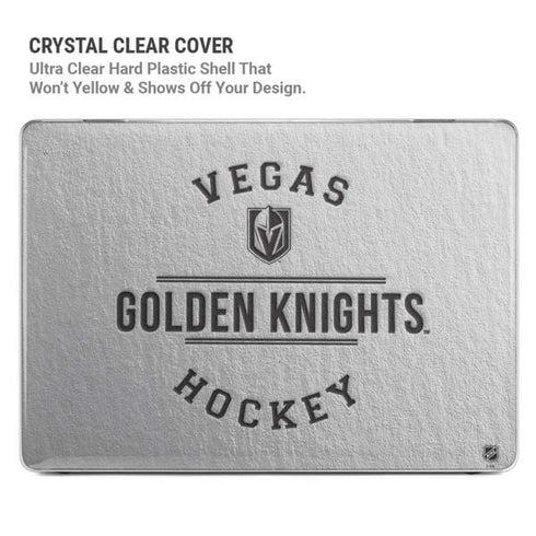NHL Vegas Golden Knights Black Text MacBook Pro 16in (2019-20) Case plus Skin