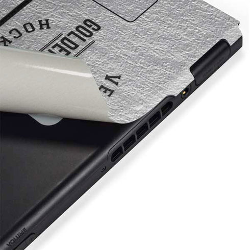 NHL Vegas Golden Knights Black Text Nintendo Switch Bundle Skin