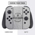 NHL Vegas Golden Knights Black Text Nintendo Switch Bundle Skin