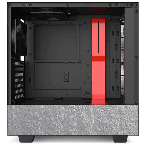 NHL Vegas Golden Knights Black Text NZXT H510 Compact ATX Mid-Tower Case Skin