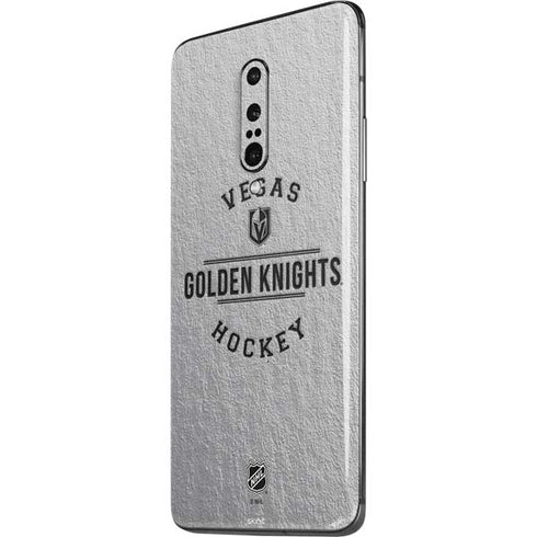 NHL Vegas Golden Knights Black Text OnePlus 7 Pro Skin