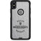 NHL Vegas Golden Knights Black Text Otterbox Commuter iPhone Skin
