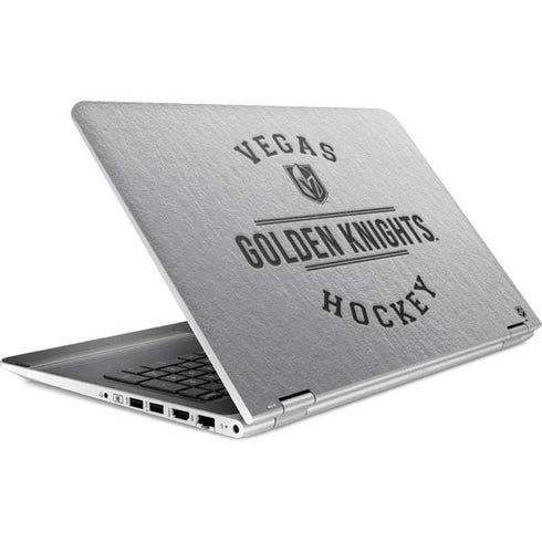 NHL Vegas Golden Knights Black Text HP Pavilion Skin