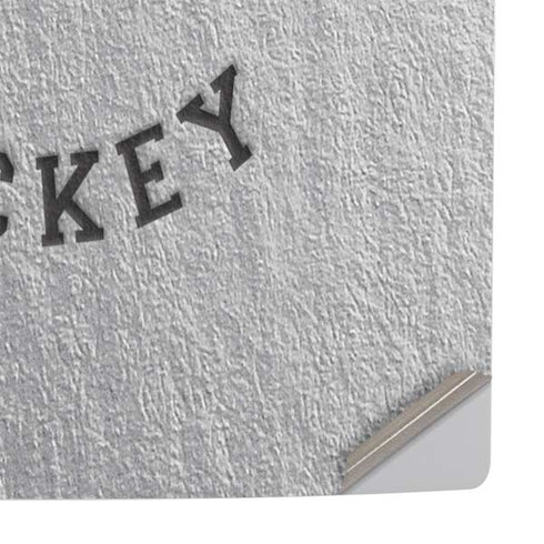 NHL Vegas Golden Knights Black Text PS5 Console Skin