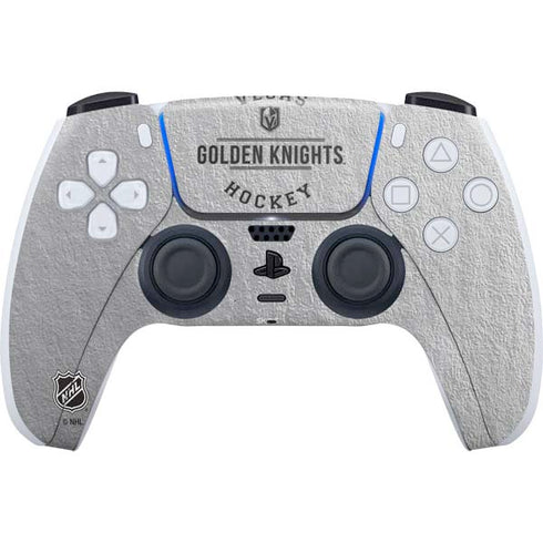 NHL Vegas Golden Knights Black Text PS5 Controller Skin