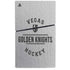 NHL Vegas Golden Knights Black Text PS5 Slim Disk Console Skin